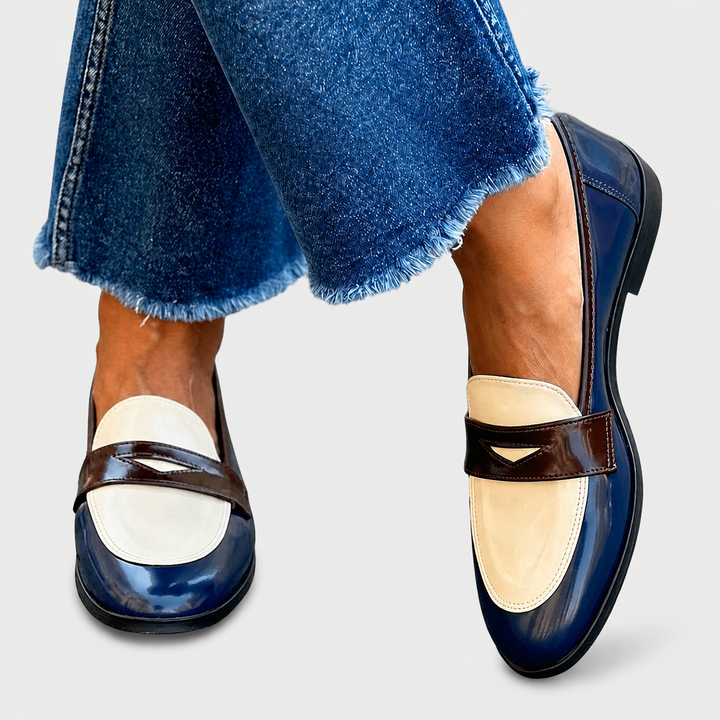 Eva-Nicole | Kontrast-Loafer