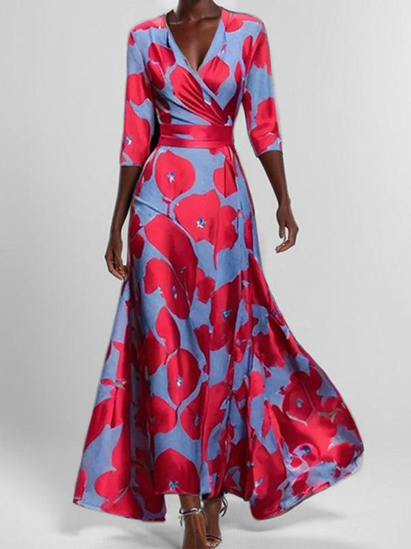 Mathilda | Elegants Set Maxi Midikleid Glamour für die Küste