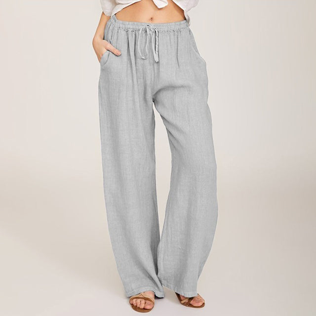Emily-Charlotte | Bequeme Hose mit Kordel