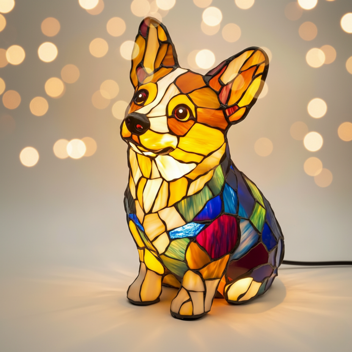 Corgi Strahlend