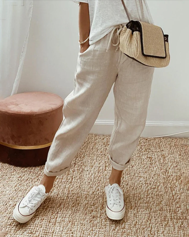 Paula-Clara | Fließende, bequeme und elegante Hose