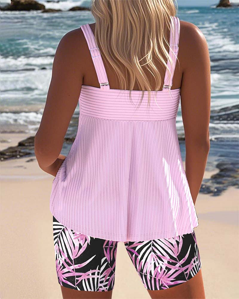 Charlotte-Theresa | Farbenfrohes Tankini-Set