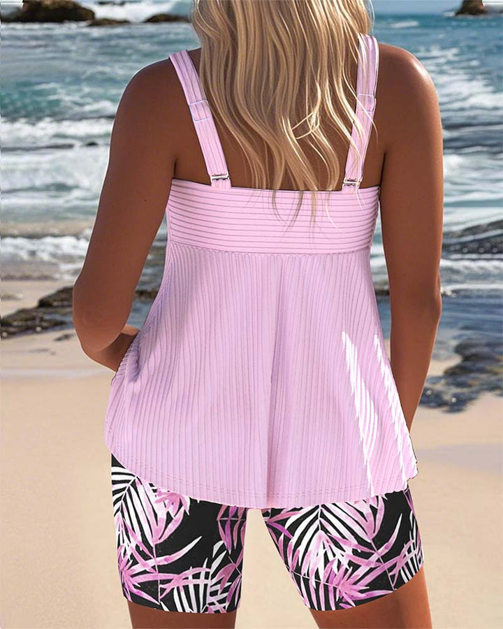 Charlotte-Theresa | Farbenfrohes Tankini-Set