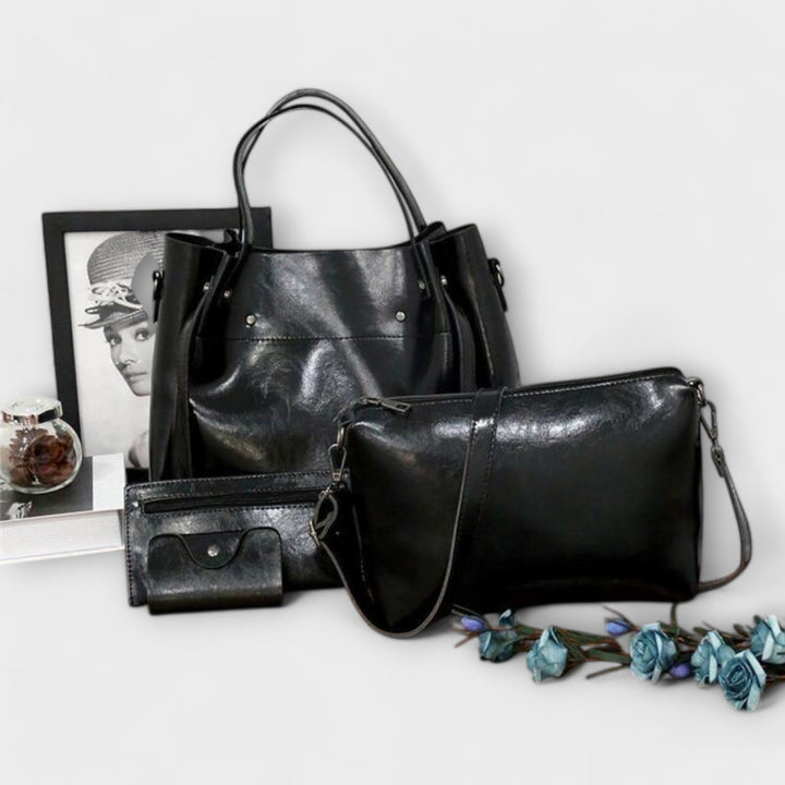 Anna-Ida | 4-teiliges Vintage-Taschenset
