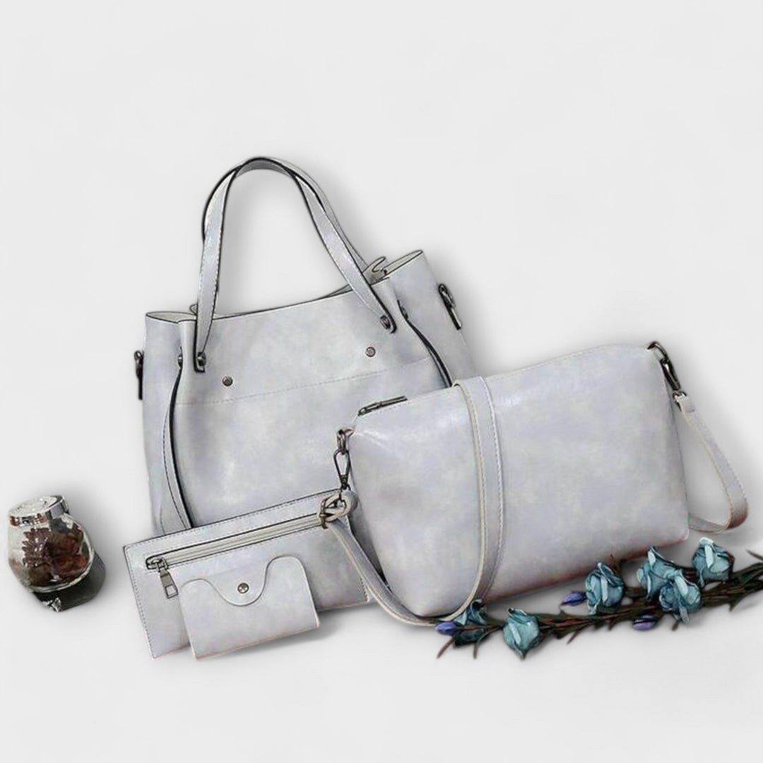 Anna-Ida | 4-teiliges Vintage-Taschenset