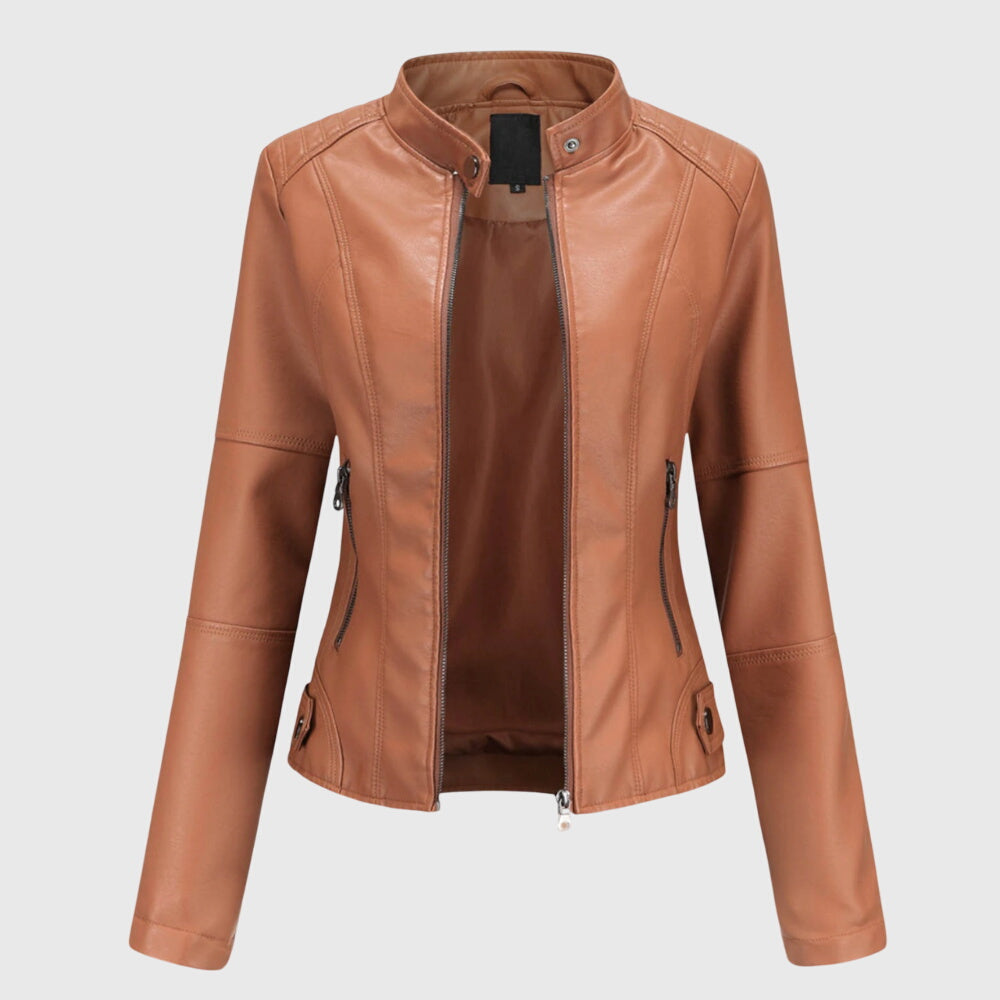 Johanna-Helene | Elegante Damen-Lederjacke