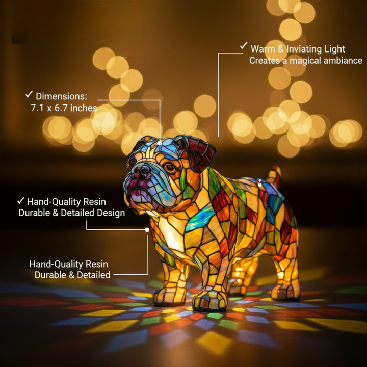 Schreitende Bulldogge