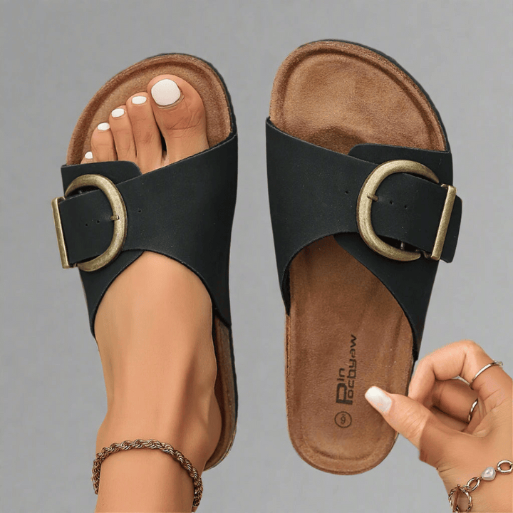 Lilly-Luise | Leichte Slip-on-Sandalen