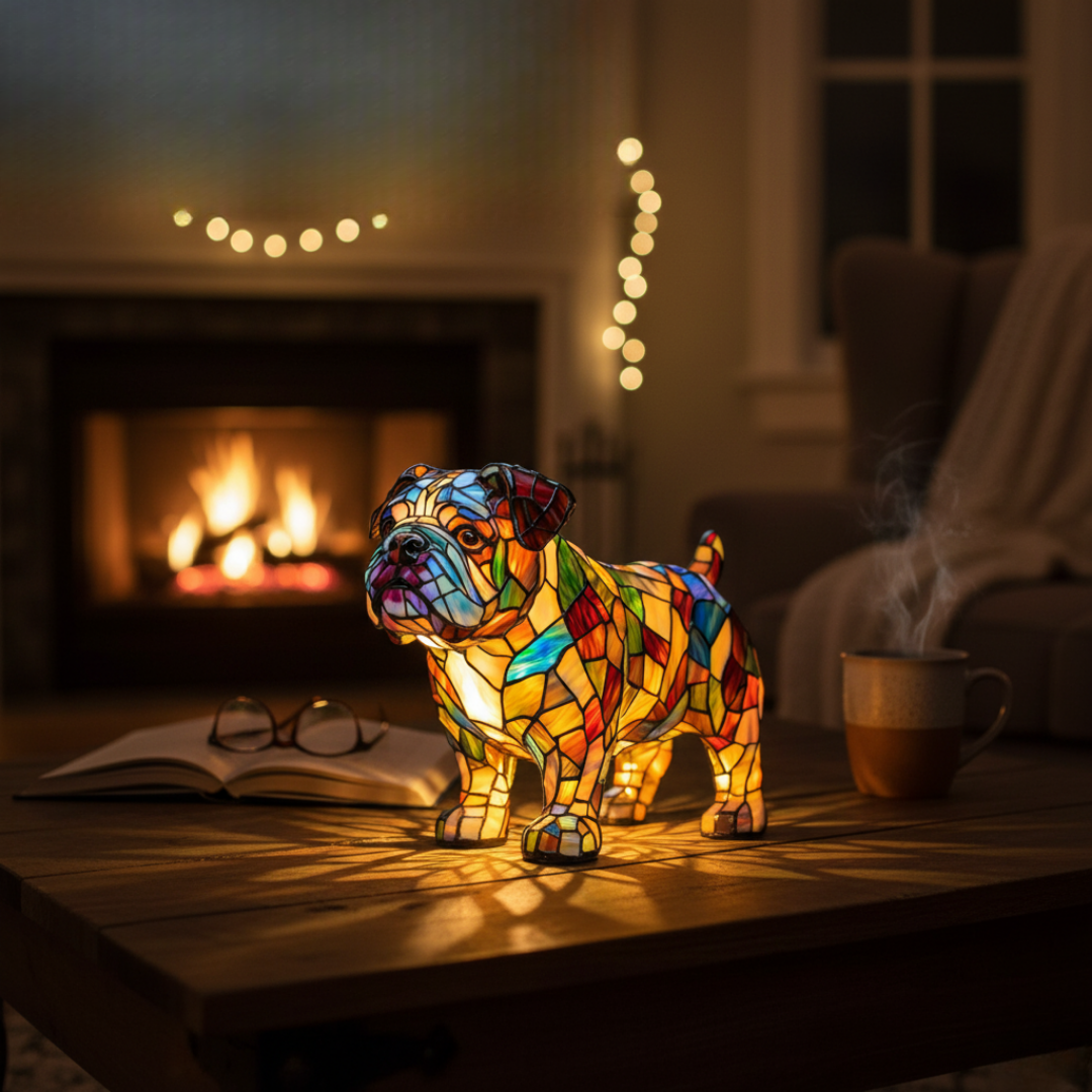 Schreitende Bulldogge