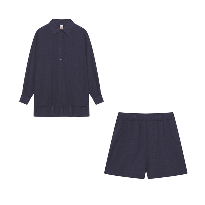 Luisa-Marlene | Leichtes Blusen- und Shorts-Set