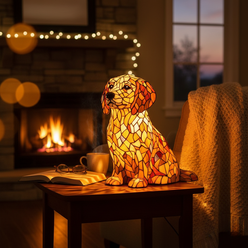 Figur Lily, der spirituelle Golden Retriever