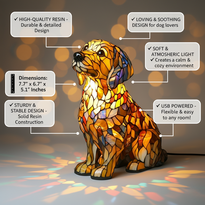 Figur Lily, der spirituelle Golden Retriever