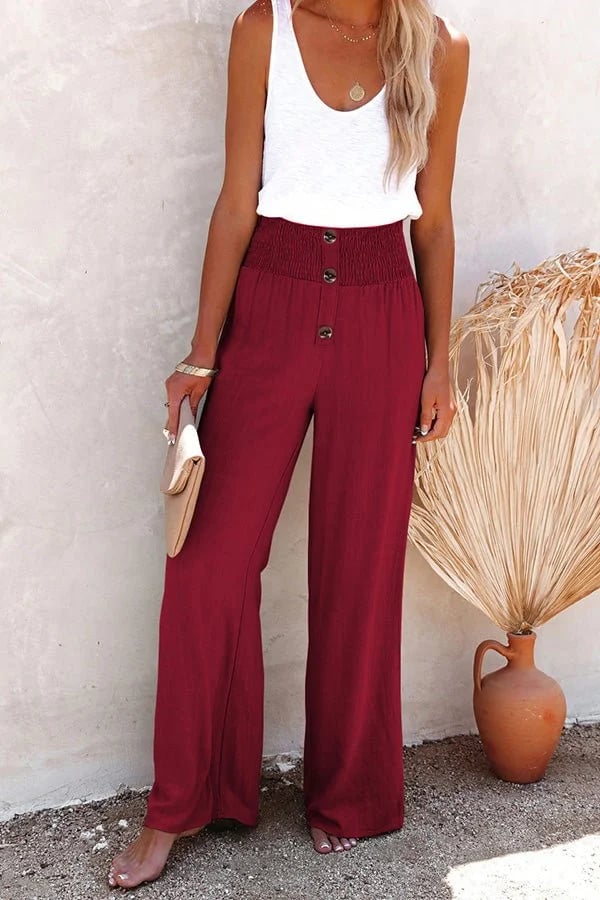 Laura-Rose | Entspannte High-Waist-Hose