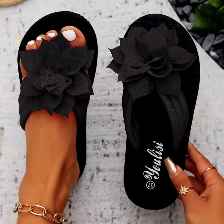 Emily-Rose | Elegante Blumensandalen