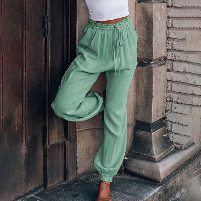 Laura-Luise | Elegante Hose mit Kordel