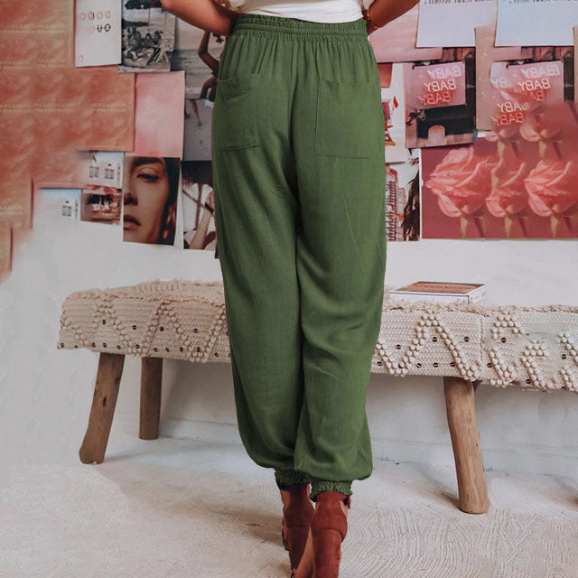 Laura-Luise | Elegante Hose mit Kordel