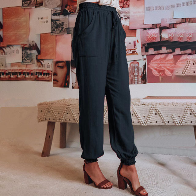Laura-Luise | Elegante Hose mit Kordel