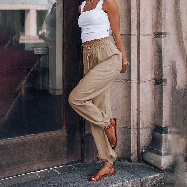 Laura-Luise | Elegante Hose mit Kordel