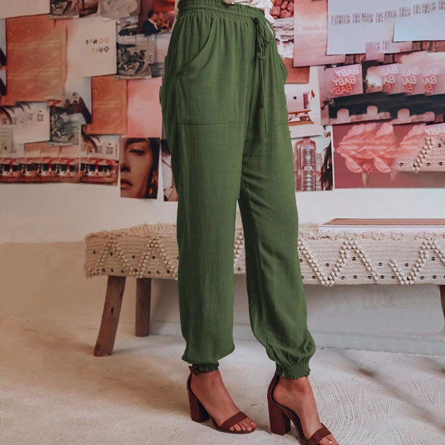 Laura-Luise | Elegante Hose mit Kordel