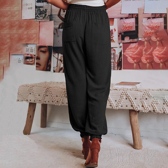 Laura-Luise | Elegante Hose mit Kordel