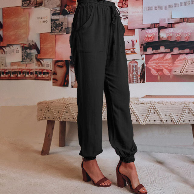 Laura-Luise | Elegante Hose mit Kordel