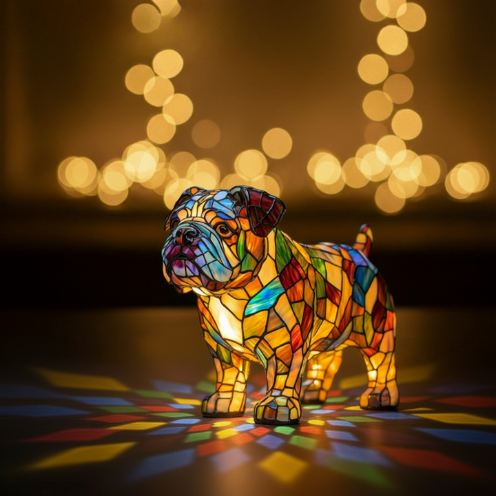 Schreitende Bulldogge