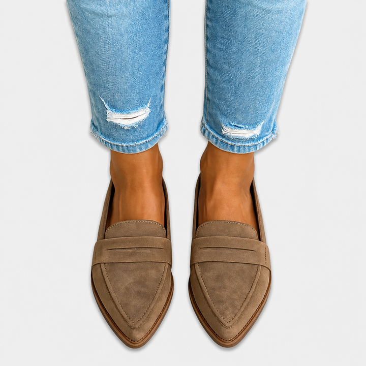 Mia-Luise | Wildleder-Loafer