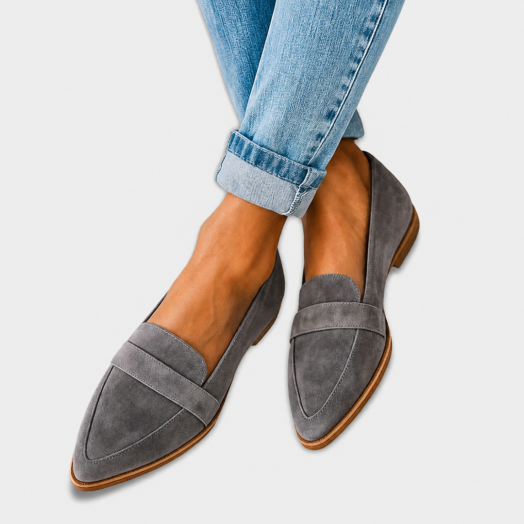 Mia-Luise | Wildleder-Loafer