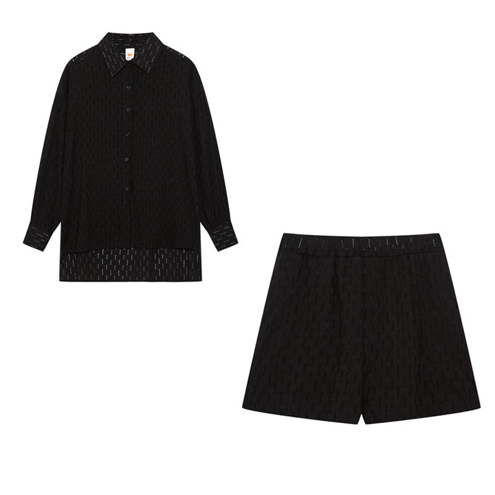 Luisa-Marlene | Leichtes Blusen- und Shorts-Set