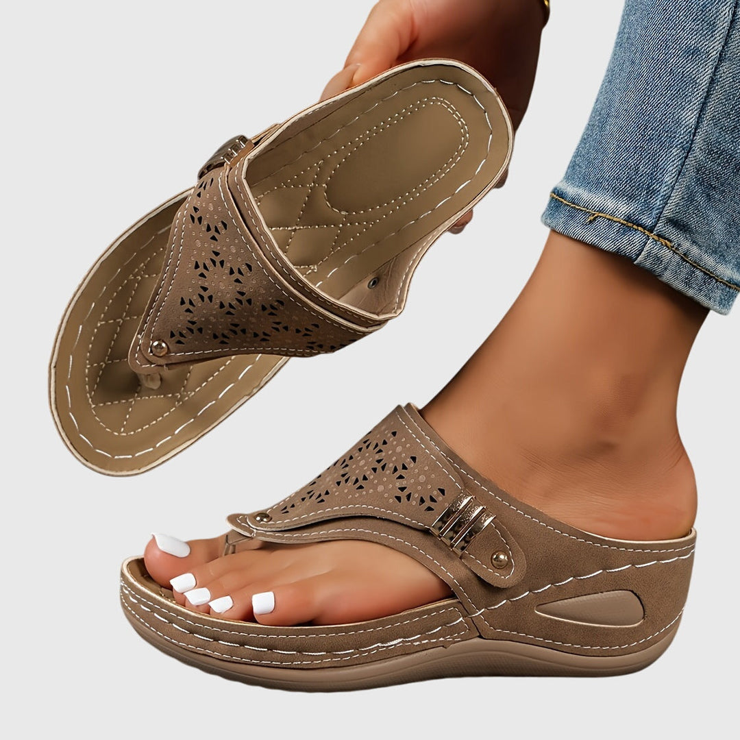 Lilly-Rose | Zehentrenner-Sandalen