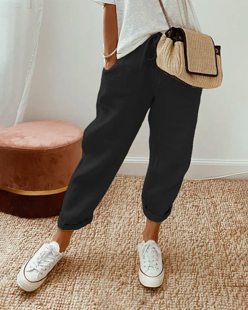 Paula-Clara | Fließende, bequeme und elegante Hose