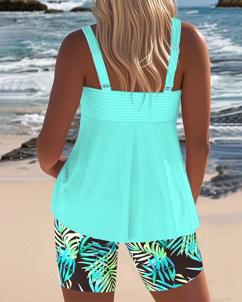 Charlotte-Theresa | Farbenfrohes Tankini-Set
