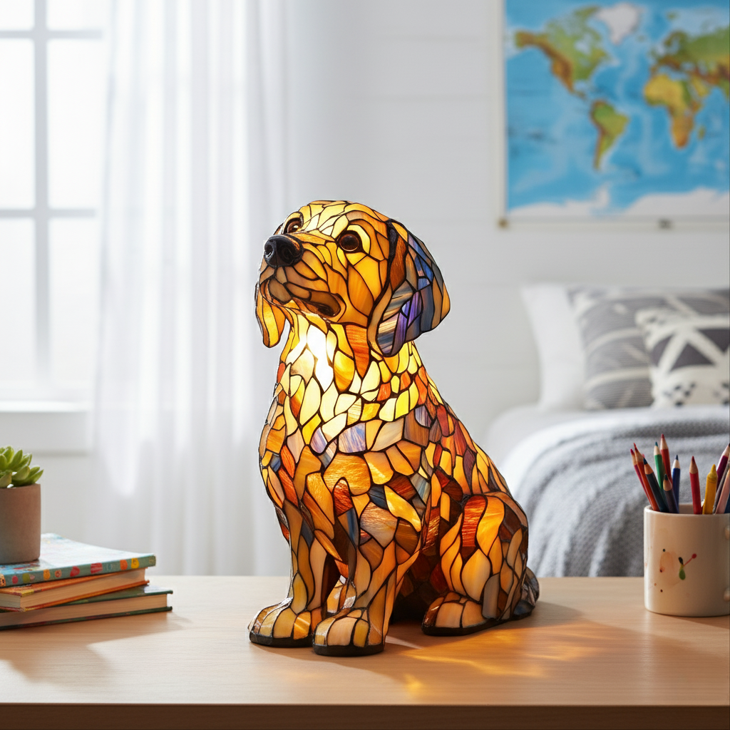 Buddy Strahlender Spiritueller Golden Retriever