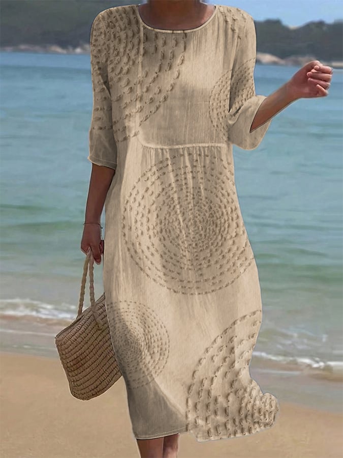 Hannah-Theresa | Legeres besticktes Damenkleid