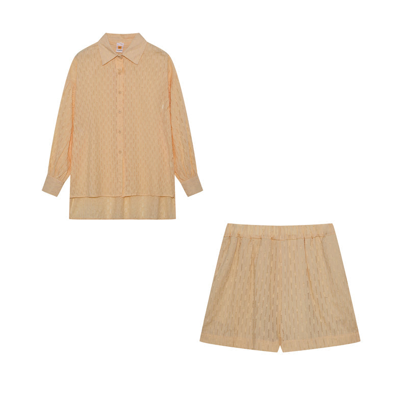 Luisa-Marlene | Leichtes Blusen- und Shorts-Set
