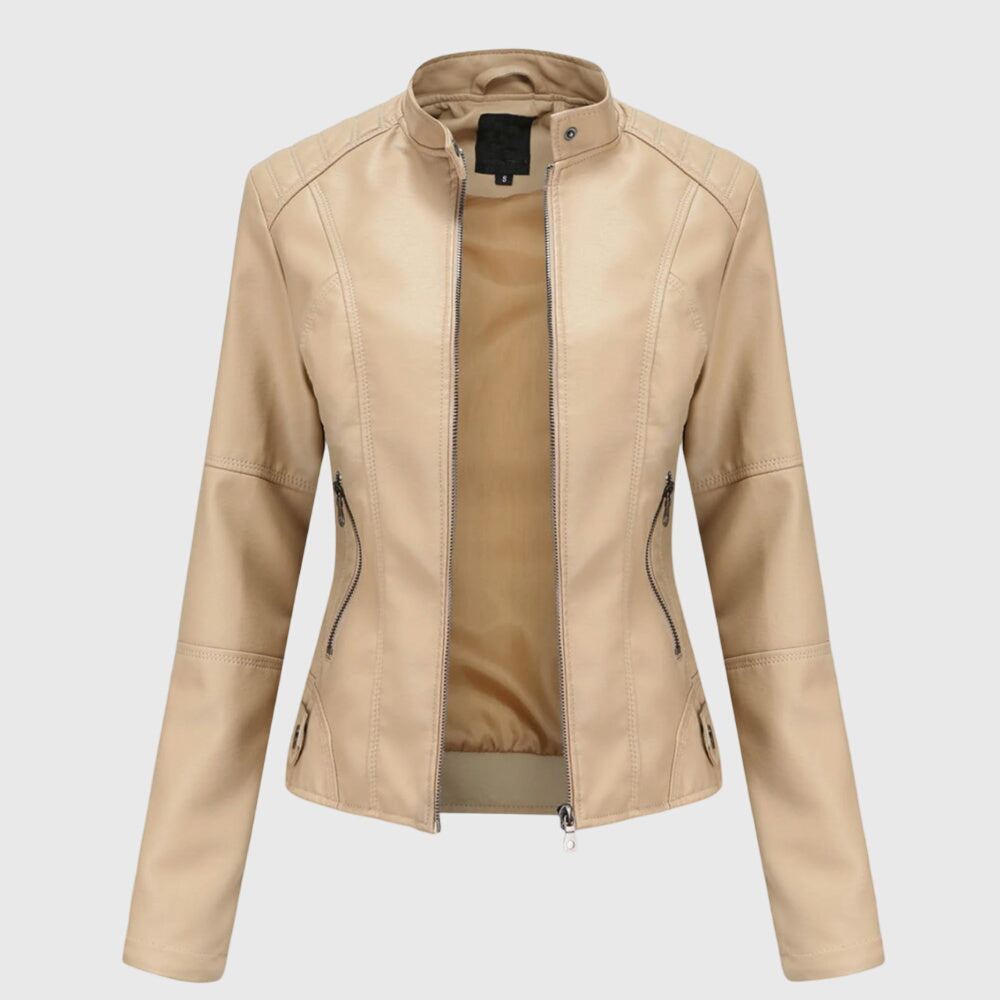 Johanna-Helene | Elegante Damen-Lederjacke