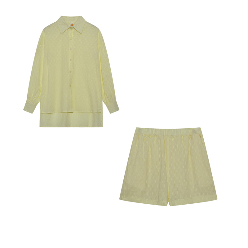 Luisa-Marlene | Leichtes Blusen- und Shorts-Set