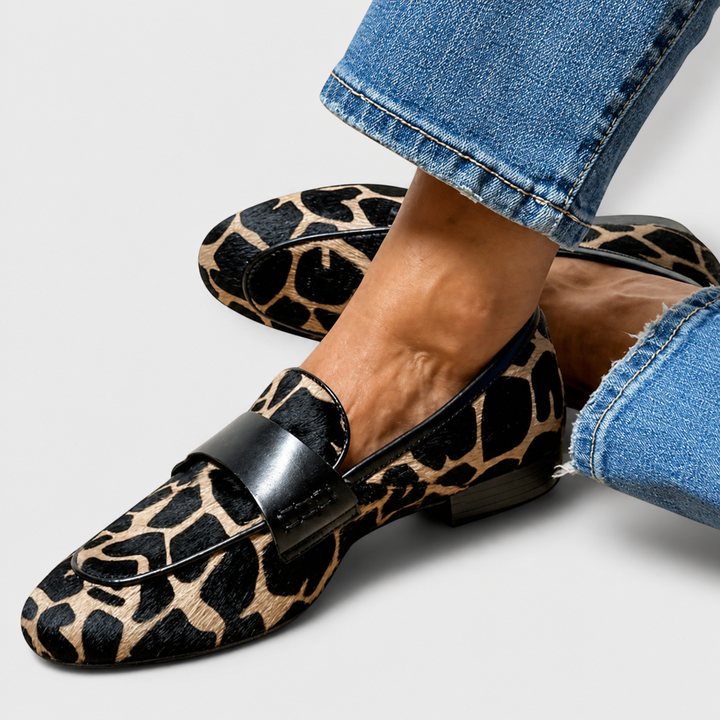 Eva-Veronika | Leoparden-Loafer