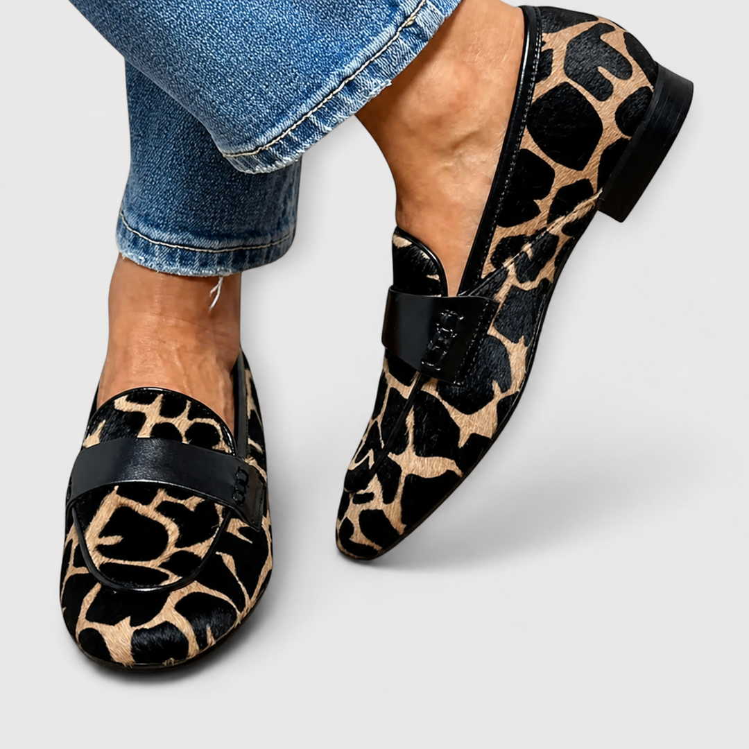 Eva-Veronika | Leoparden-Loafer