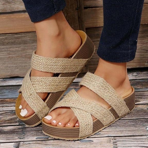 Maja-Elisabeth | Elegante geflochtene Sandalen