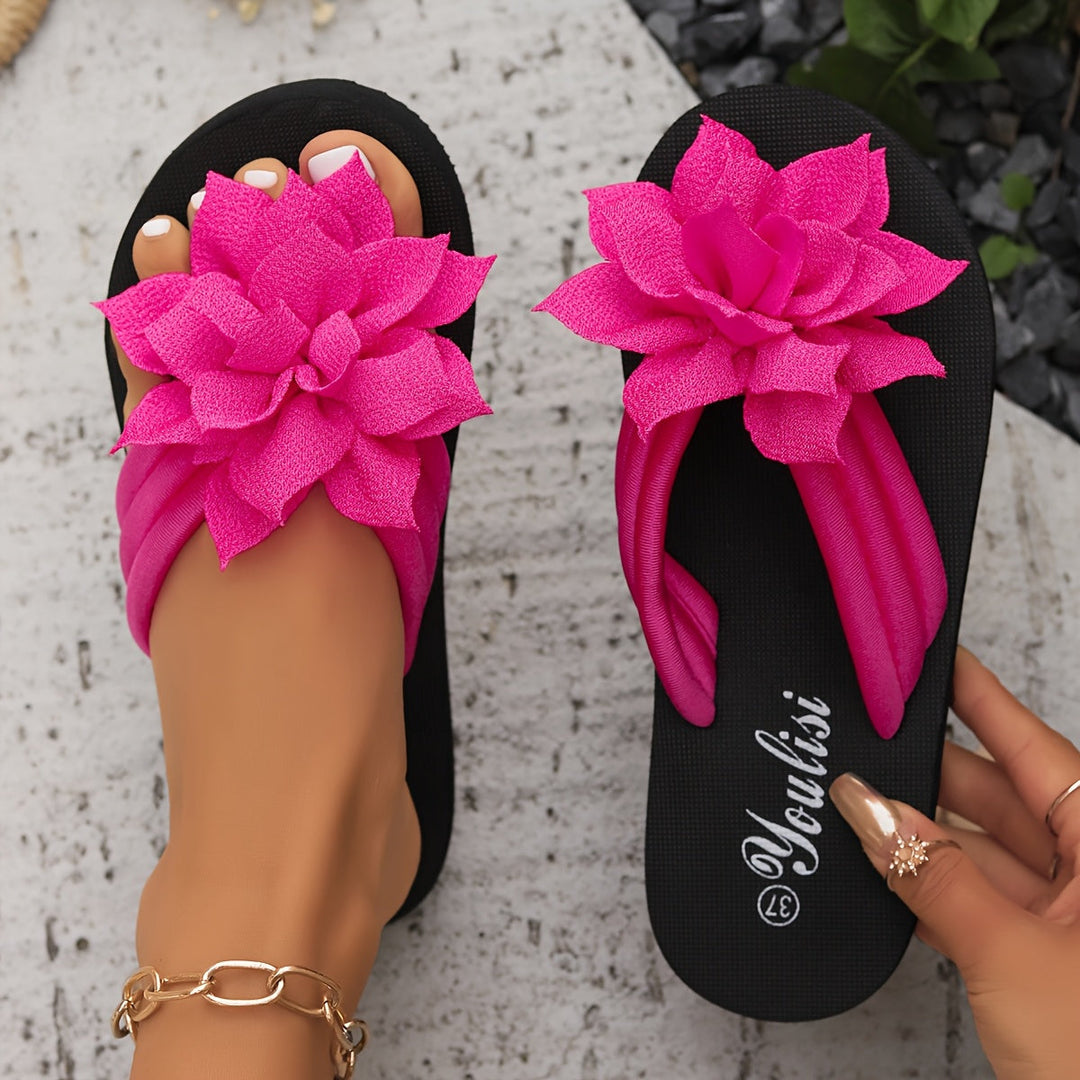 Emily-Rose | Elegante Blumensandalen