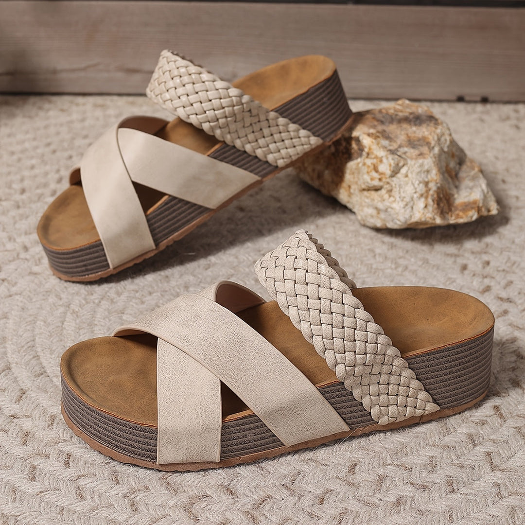 Maja-Elisabeth | Elegante geflochtene Sandalen