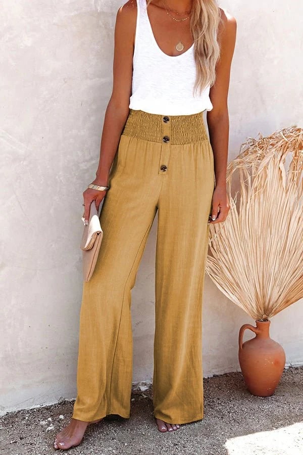 Laura-Rose | Entspannte High-Waist-Hose