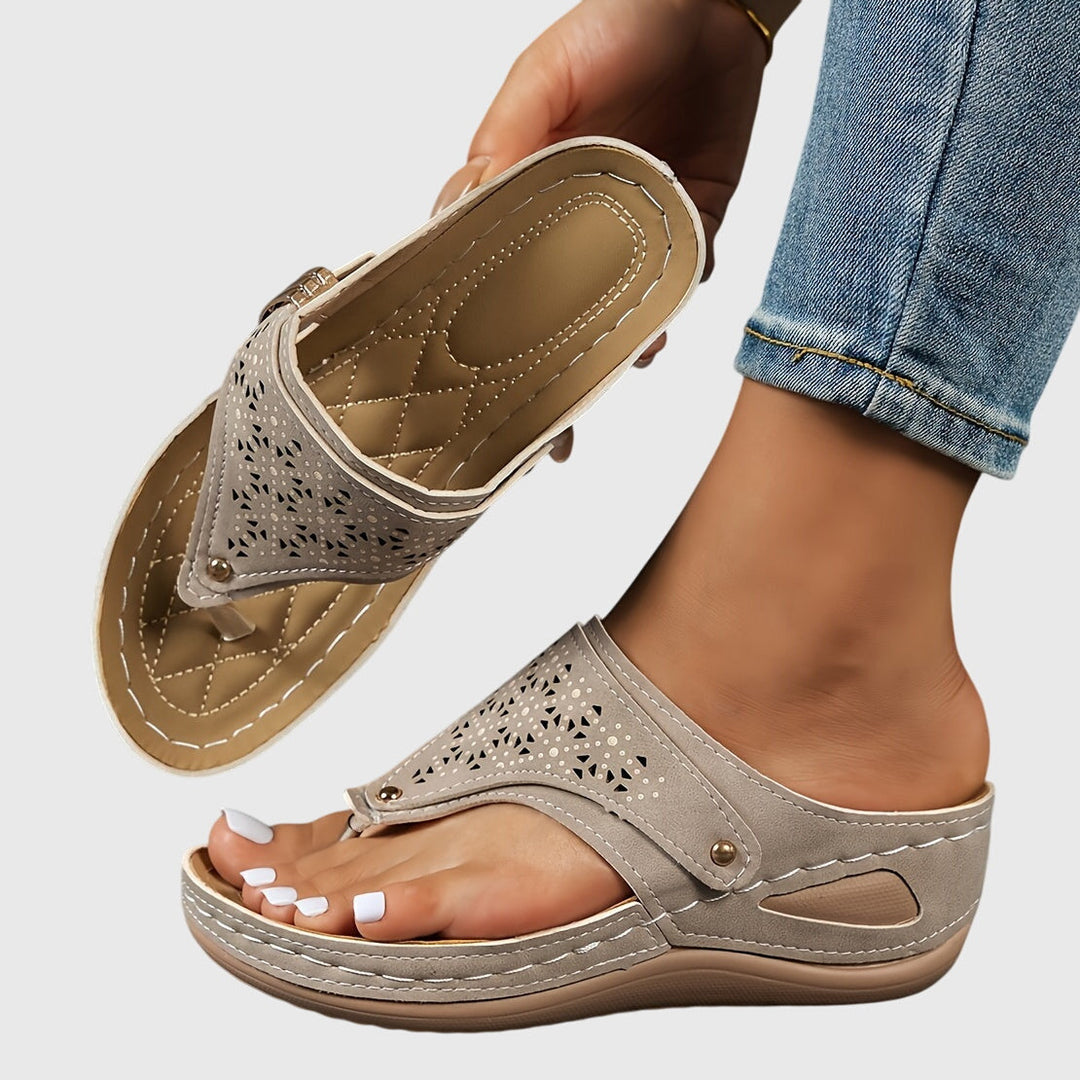 Lilly-Rose | Zehentrenner-Sandalen