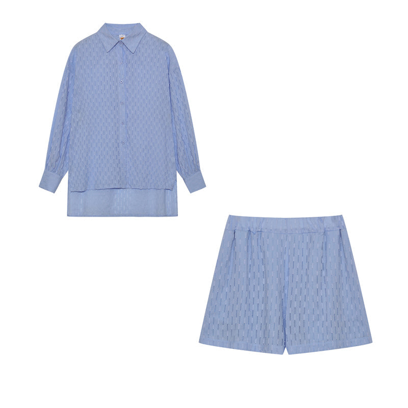 Luisa-Marlene | Leichtes Blusen- und Shorts-Set