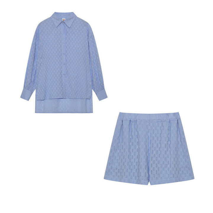 Luisa-Marlene | Leichtes Blusen- und Shorts-Set