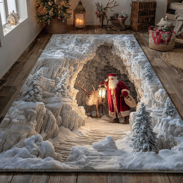 Teppich – Alpiner Weihnachtsmann