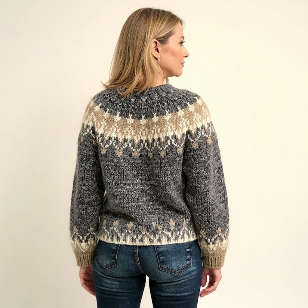 Angela | Vintage-Islandpullover