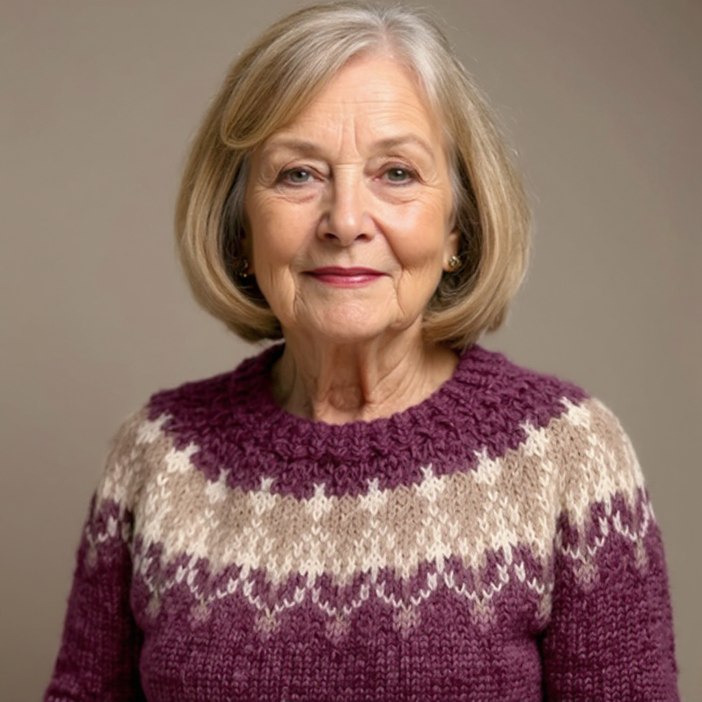Angela | Vintage-Islandpullover