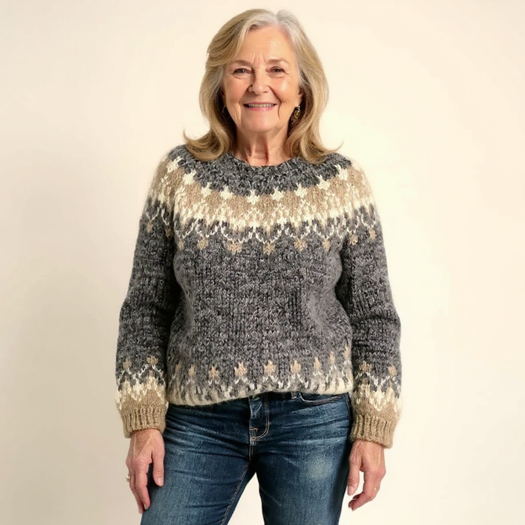 Angela | Vintage-Islandpullover